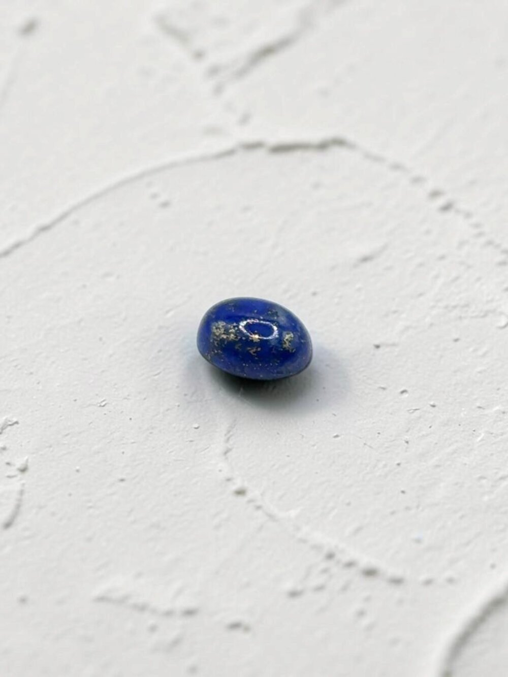 3.21 Carat Oval Cabochon Lapis Lazuli Gemstone